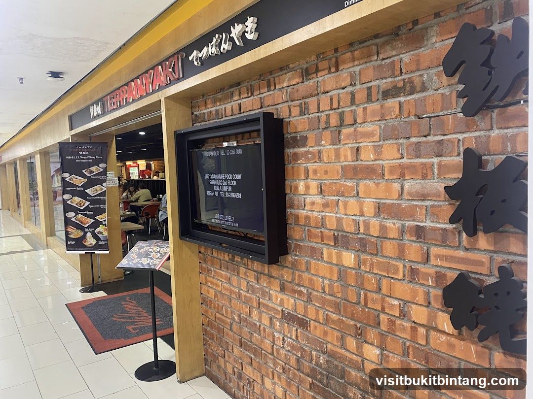 Teppanyaki Sungei Wang Plaza