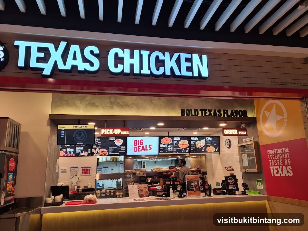 Texas Chicken Setia City Mall, Shah Alam
