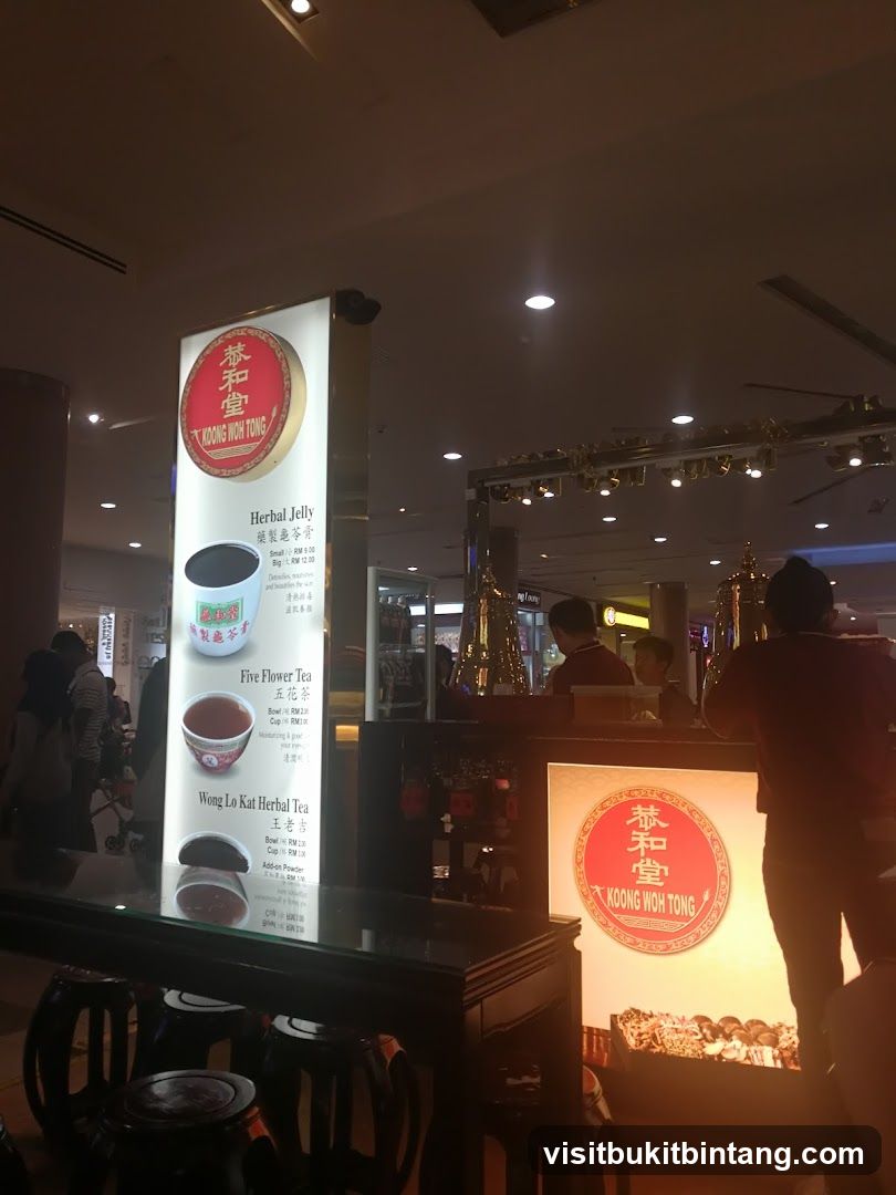 Koong Woh Tong Menu