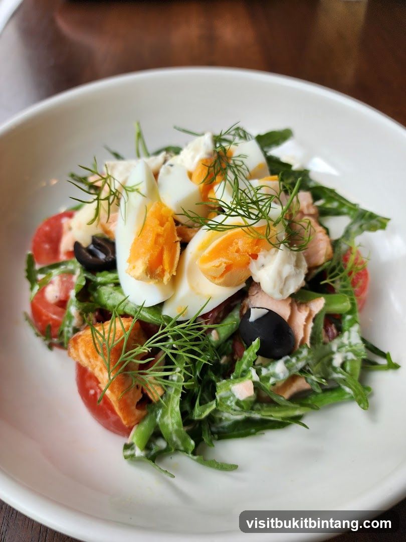Salmon and Egg Salad