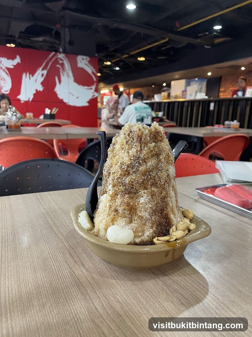Dessert with Peanuts and Lychee