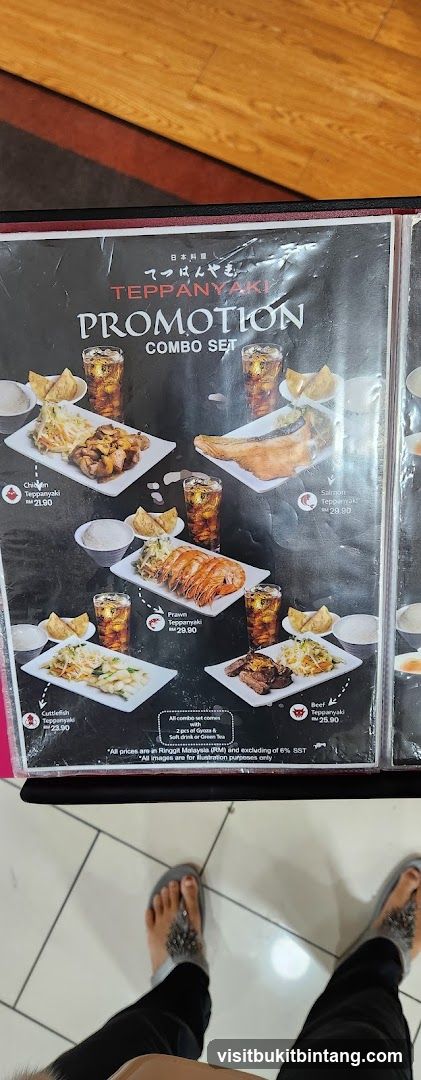 Teppanyaki Promotion Combo Set