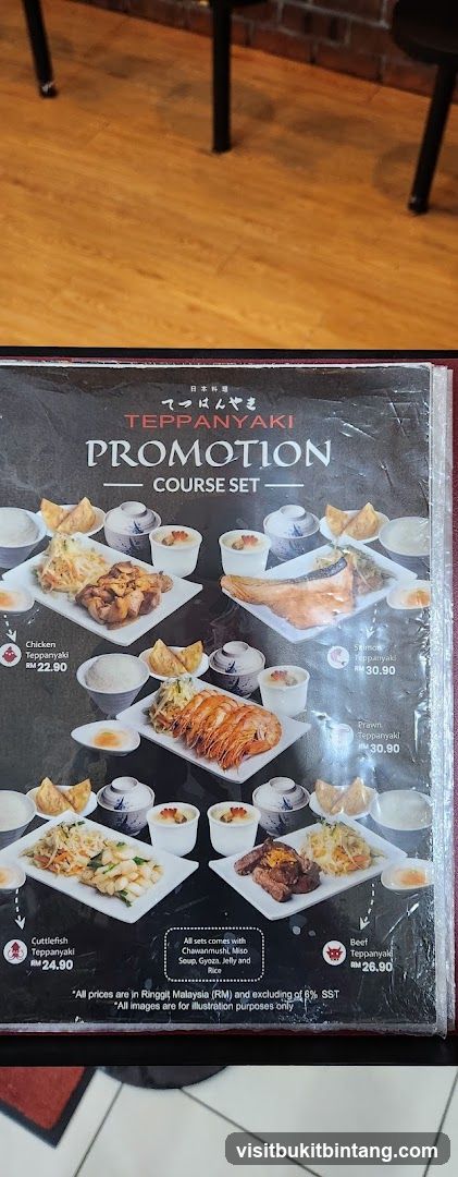 TEPPANYAKI PROMOTION COURSE SET