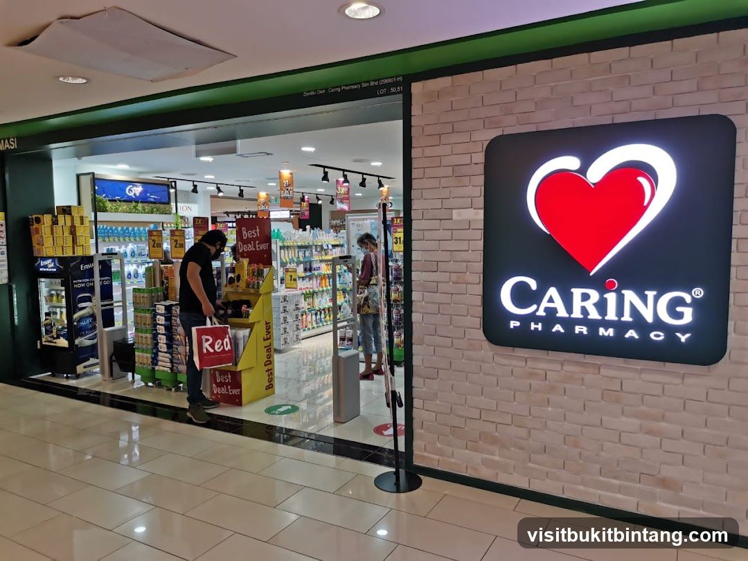CARiNG Pharmacy | Sungei Wang Plaza, Kuala Lumpur