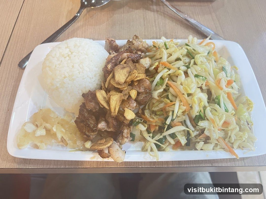 Garlic Chicken Plate
