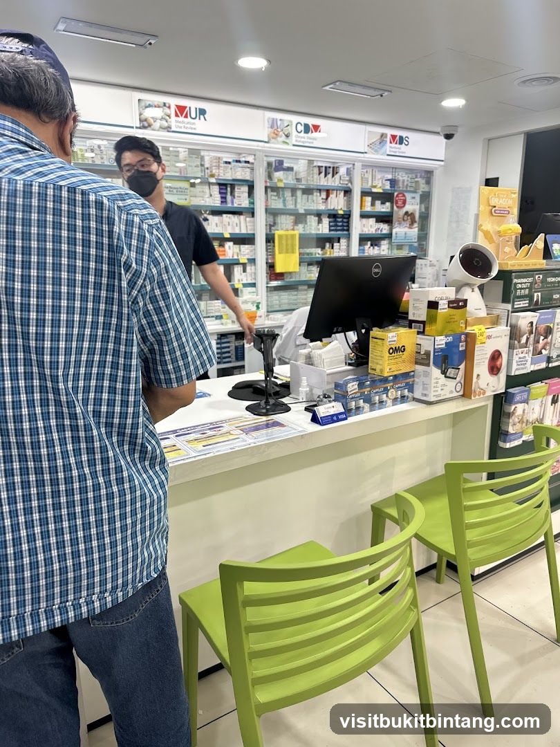 Pharmacy Interior Scene