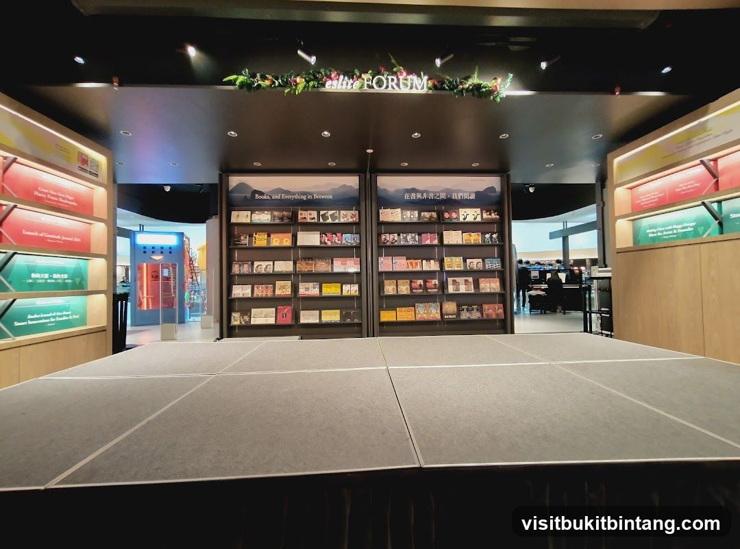 Bookstore Interior Display