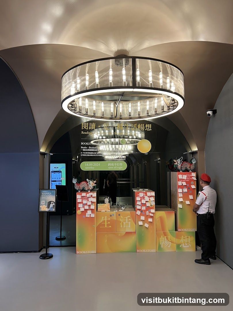 Bookstore Interior Display