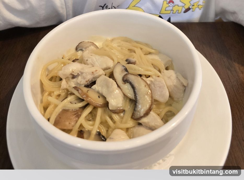 Chicken and Mushroom Pasta