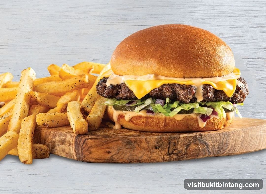 Cheeseburger and Fries