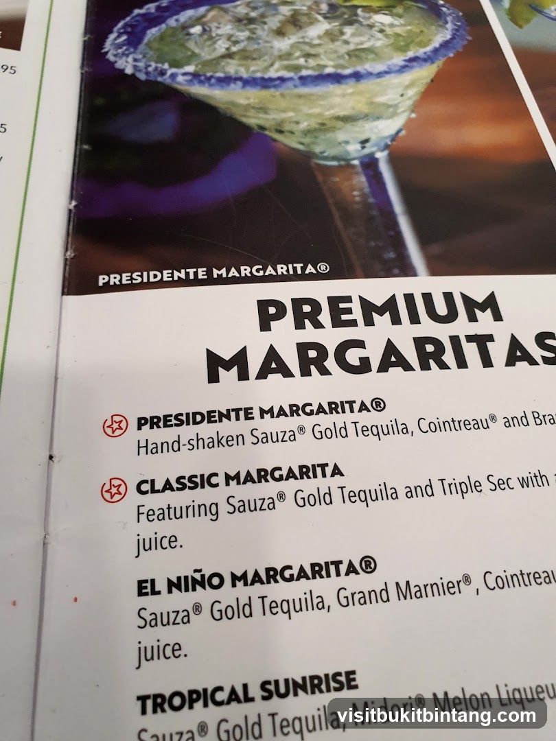 PREMIUM MARGARITAS