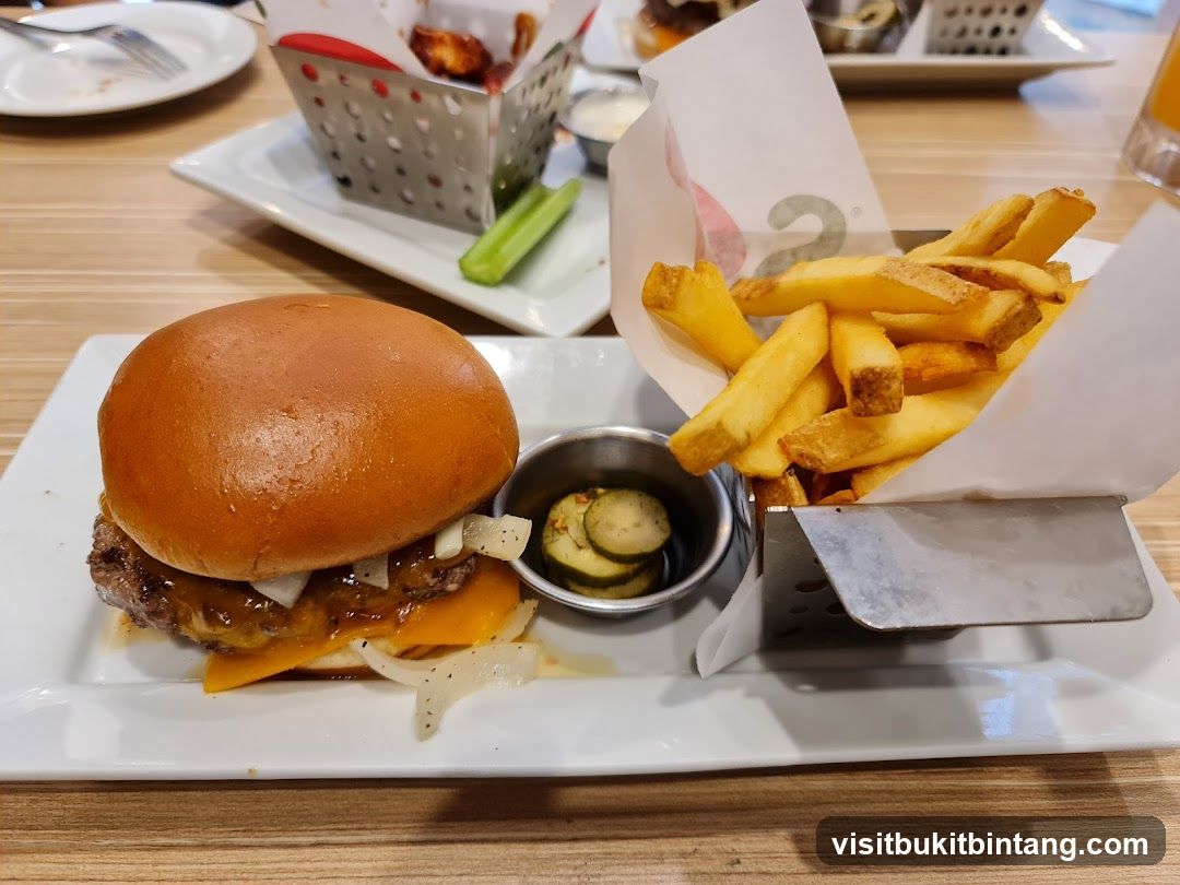 Burger and Fries