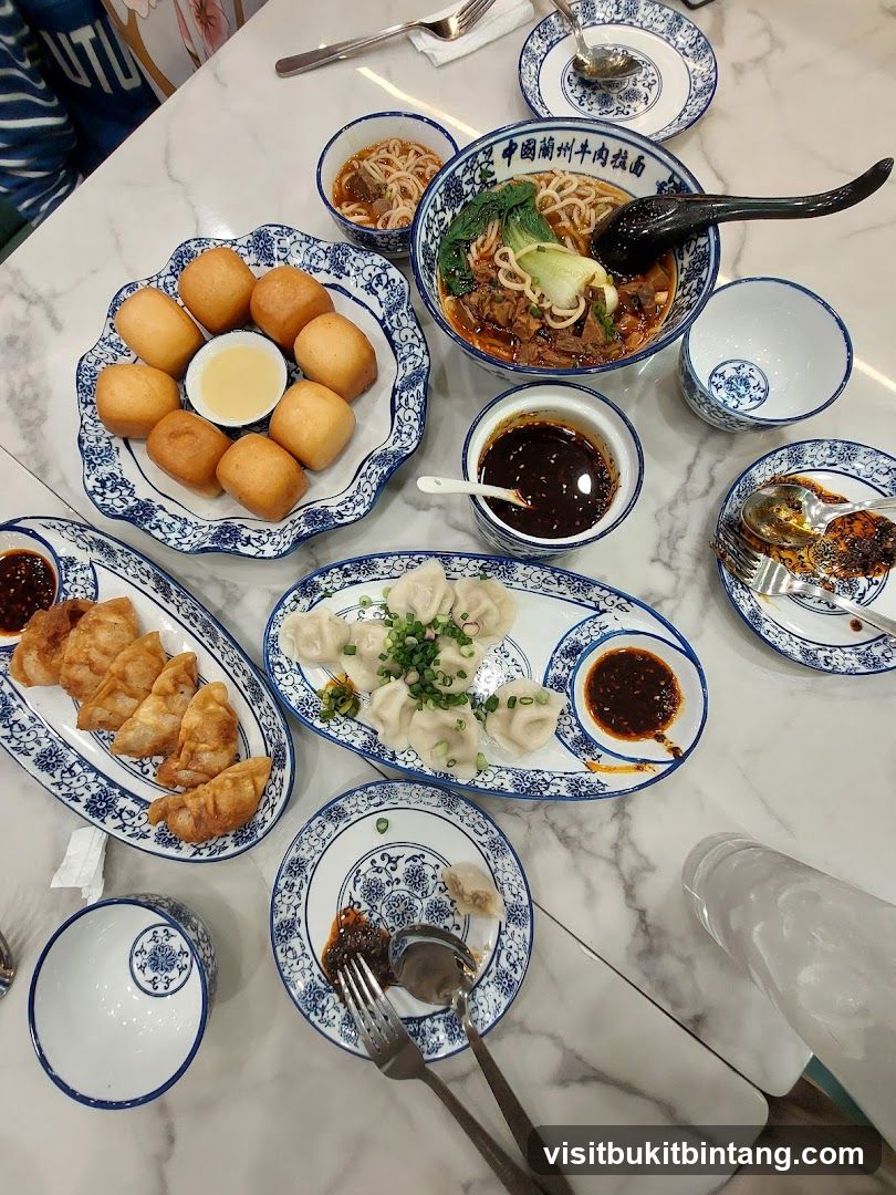 Chinese Food Spread