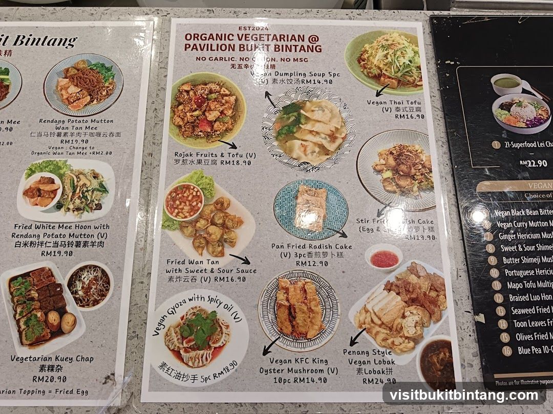 Organic Vegetarian @ Pavilion Bukit Bintang