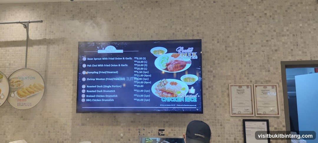 Restaurant Menu Board