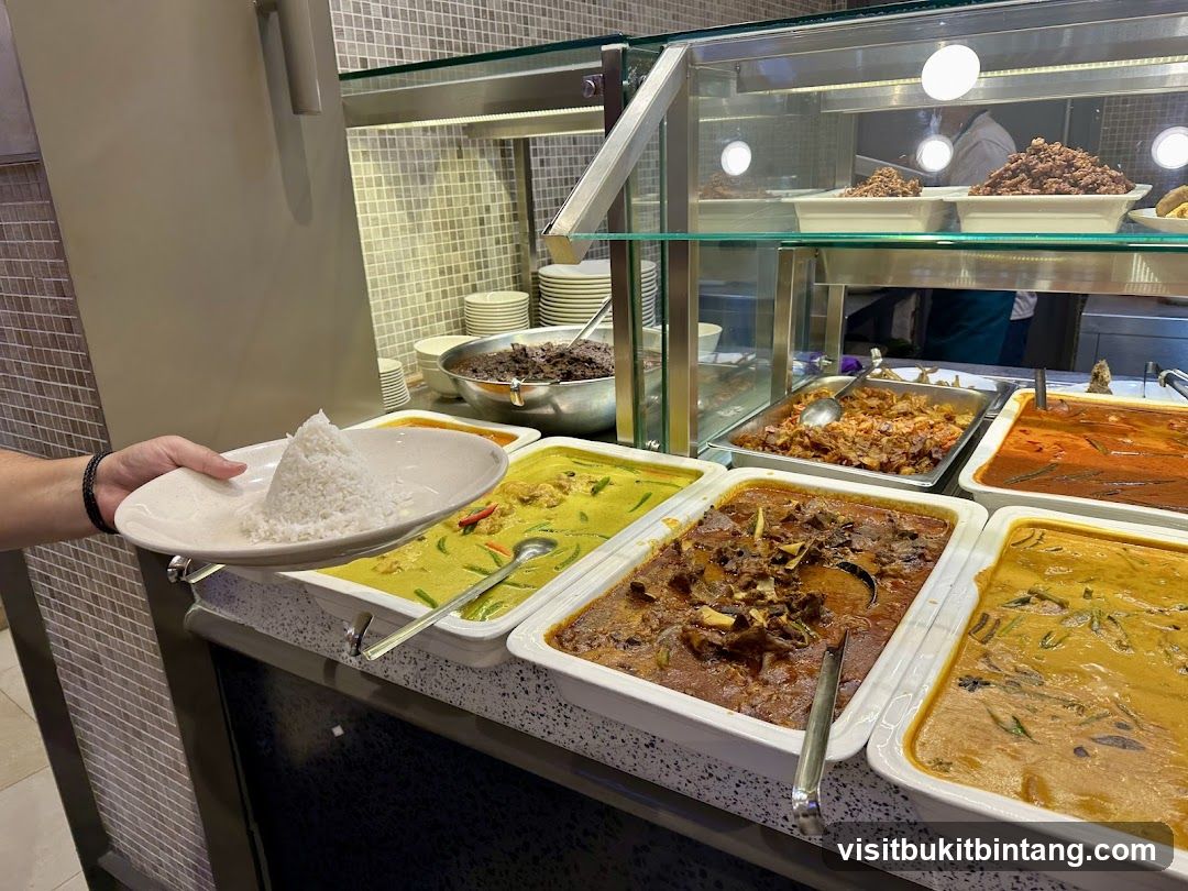 Buffet Food Selection