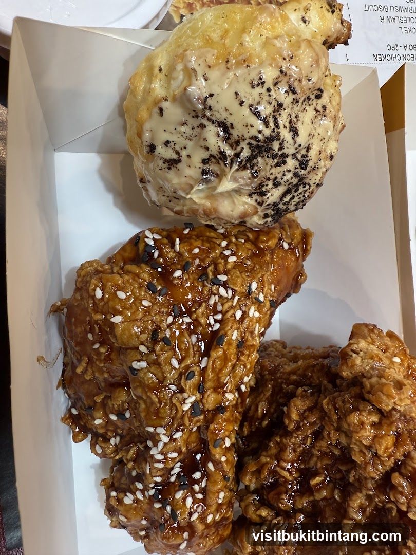 Fried Chicken and Biscuit