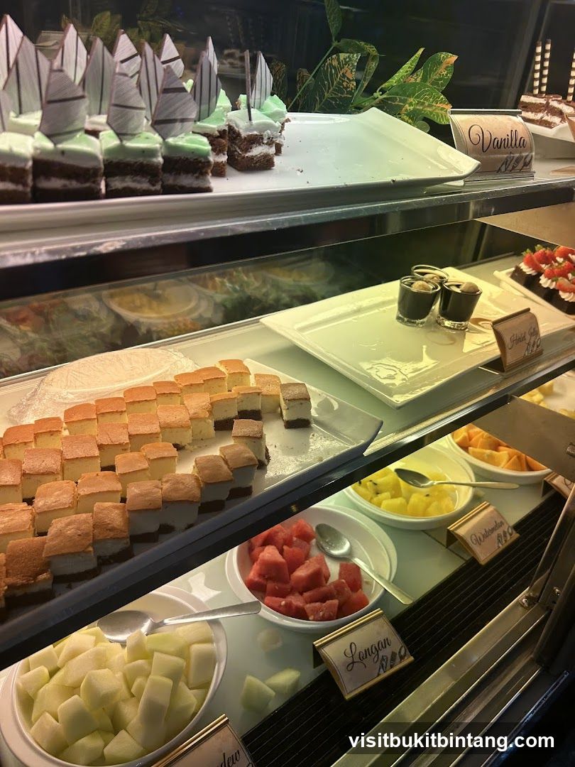 Dessert and Fruit Display