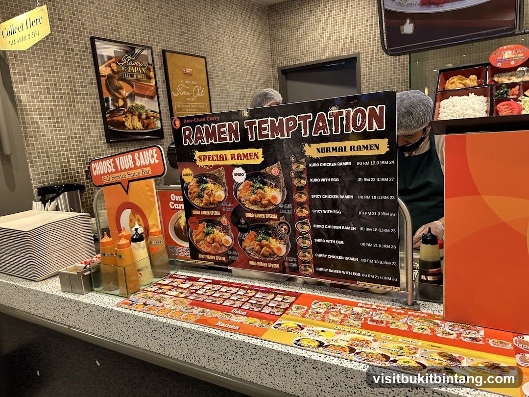 Ramen Temptation Counter Display