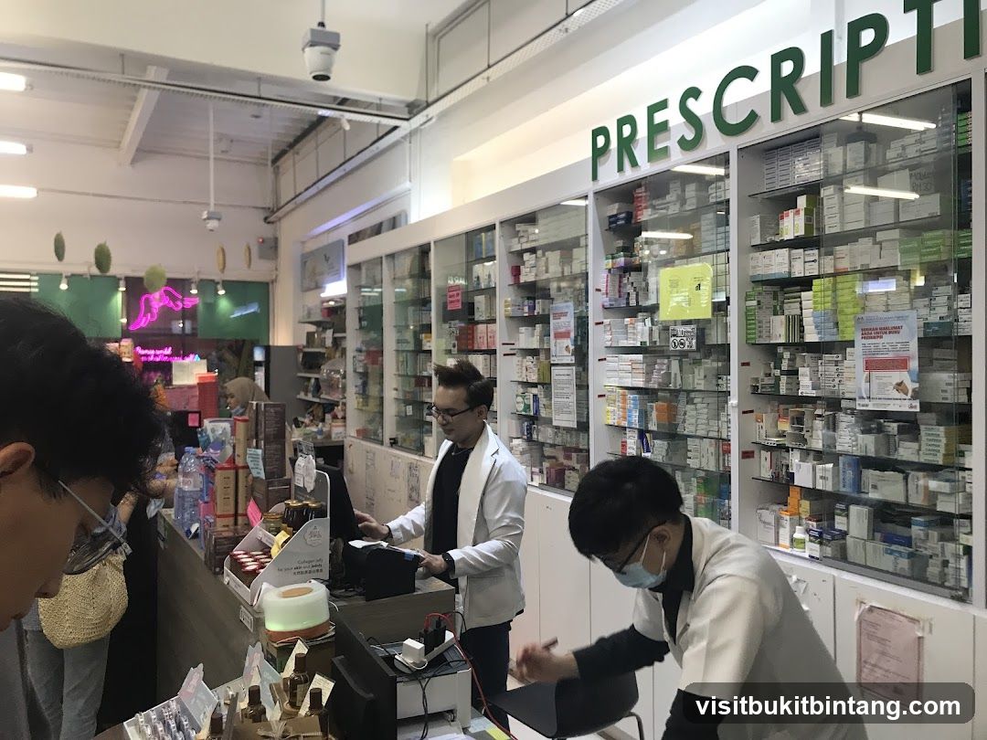 Pharmacy Interior Scene
