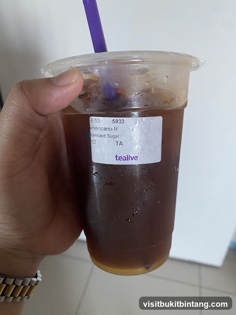 Tealive Americano