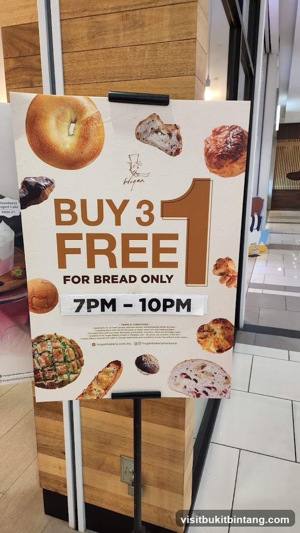 Buy 3 Free 1 Bread Promotion