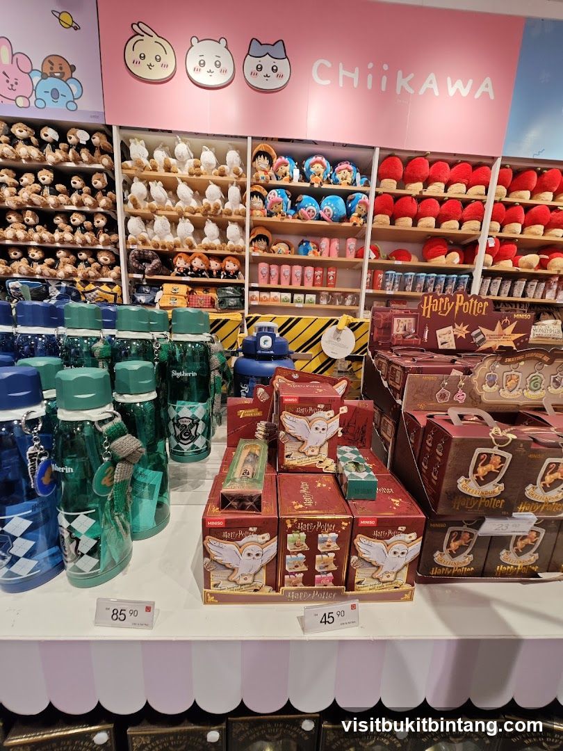 Store Display with Merchandise