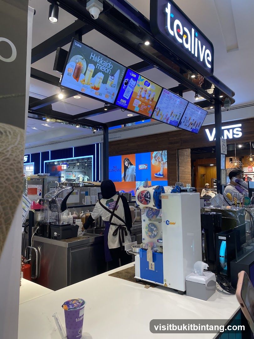 Tealive Drink Stall