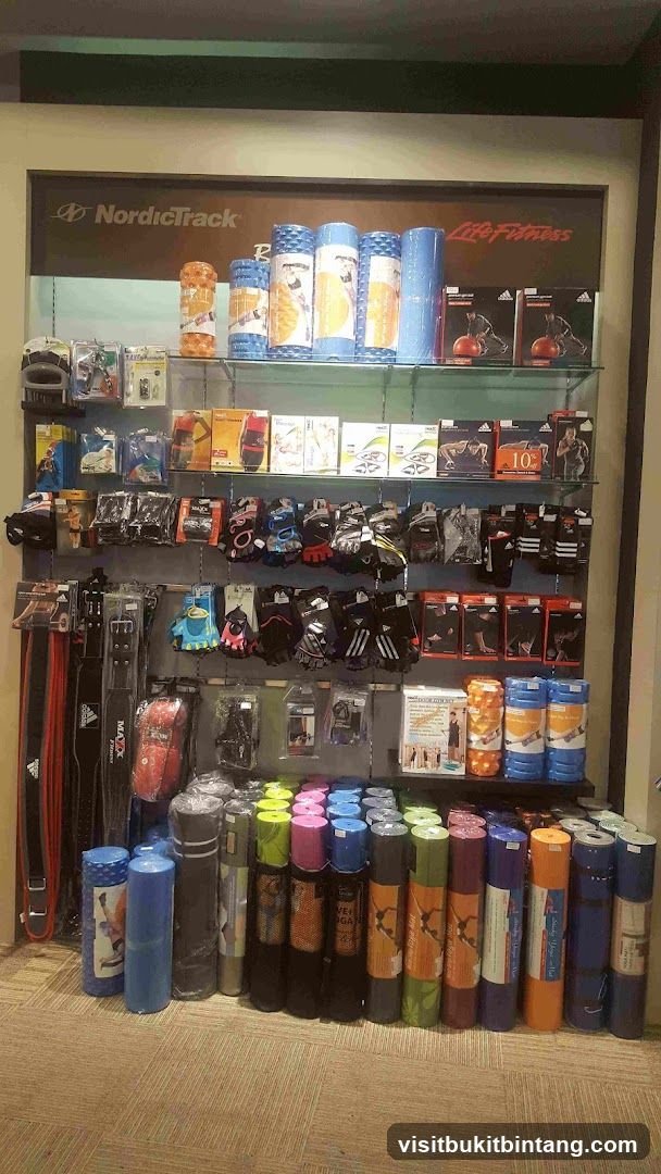 Fitness Equipment Display
