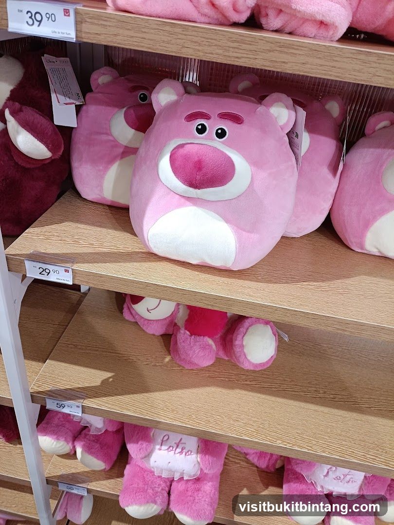 Plush Toys on Shelves