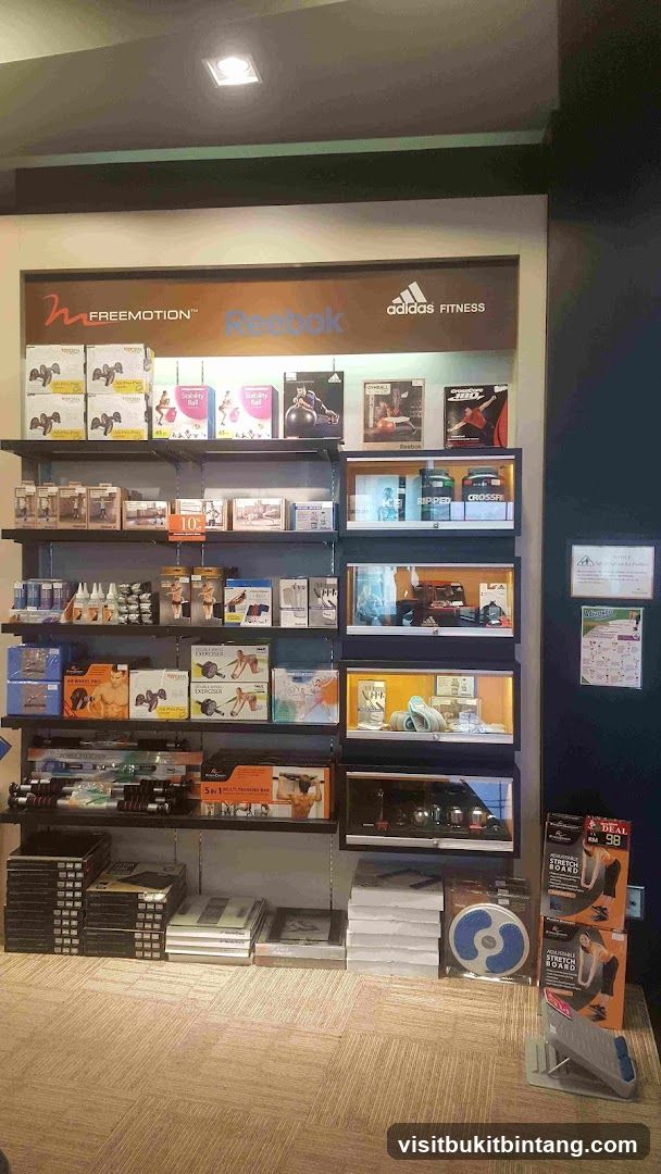 Fitness Equipment Store Display