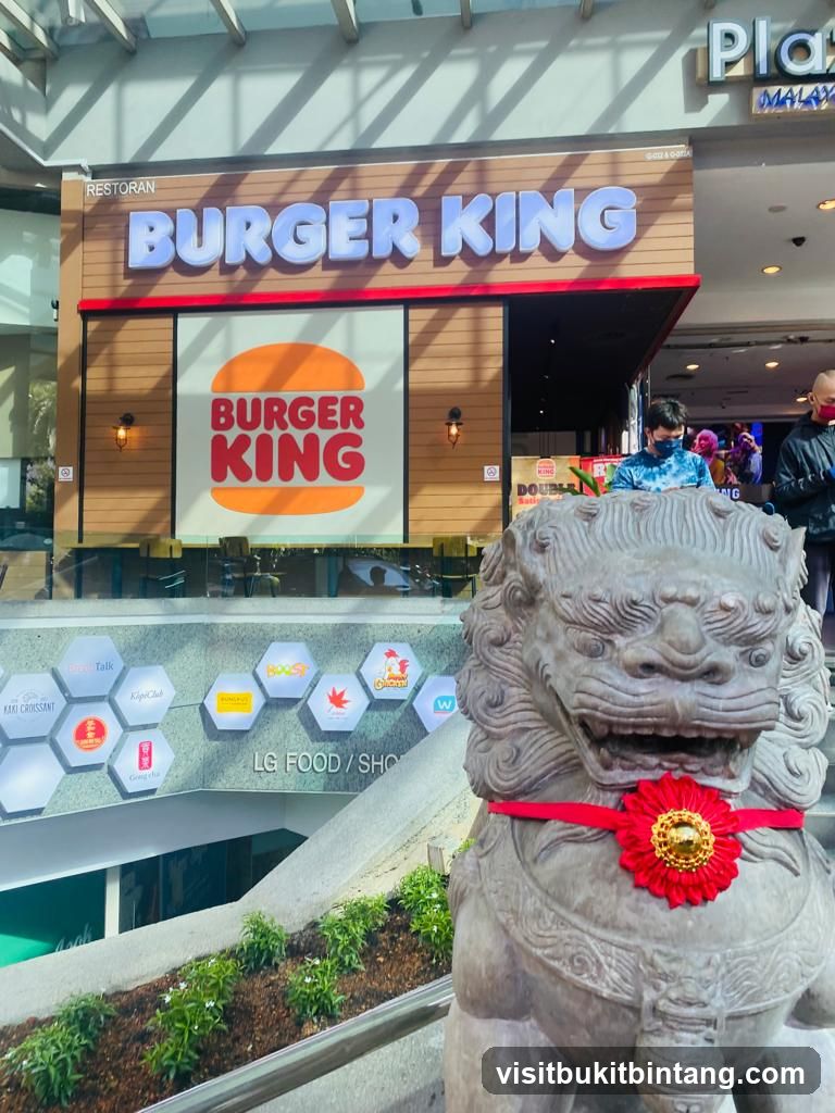 Burger King • Plaza Low Yat