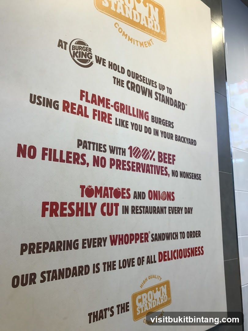 Burger King Crown Standard Poster