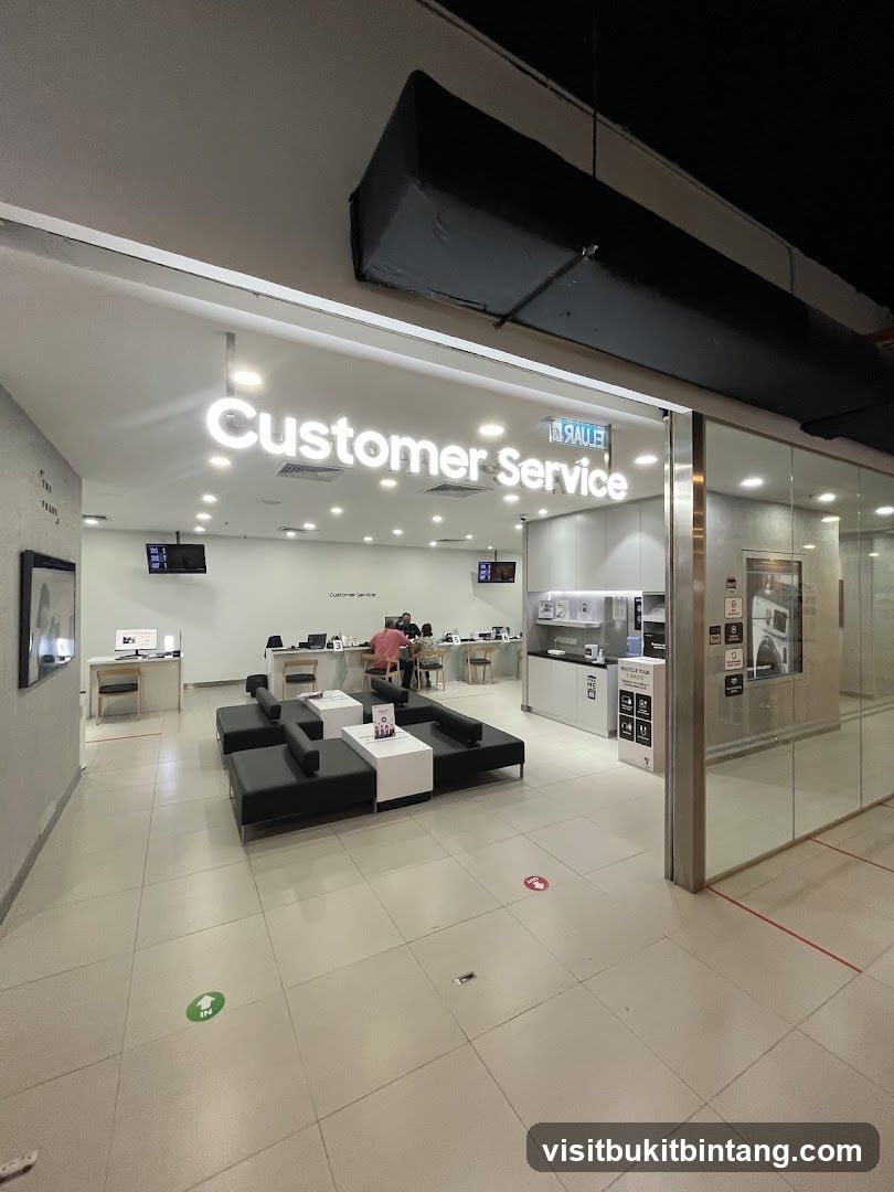 Customer Service Center Interior