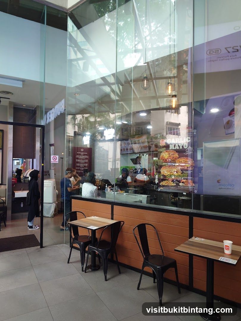 Burger Joint Interior View