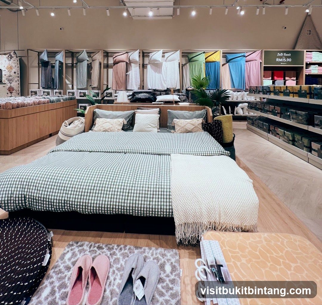 Bedroom Display in a Store