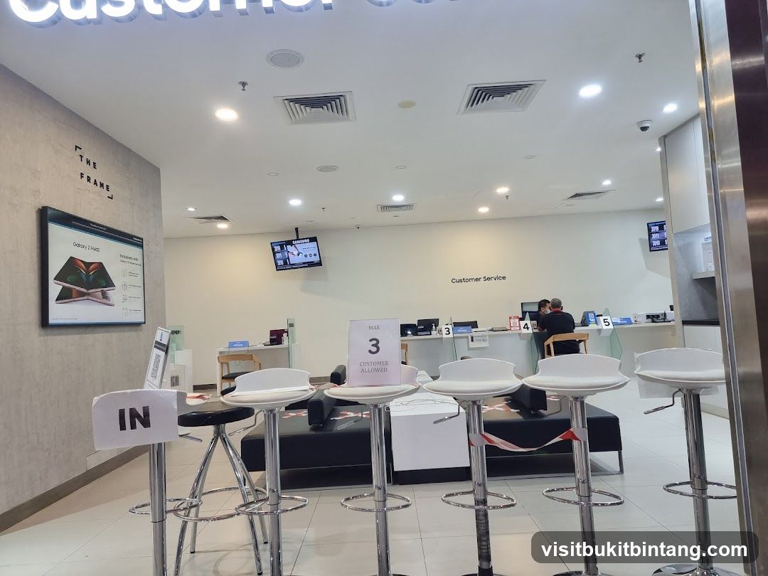 Customer Service Area Interior