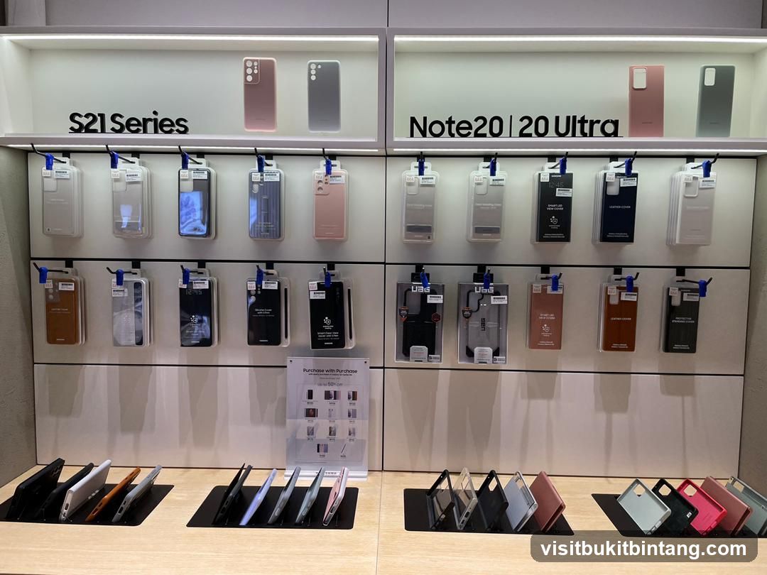 Phone Accessories Display