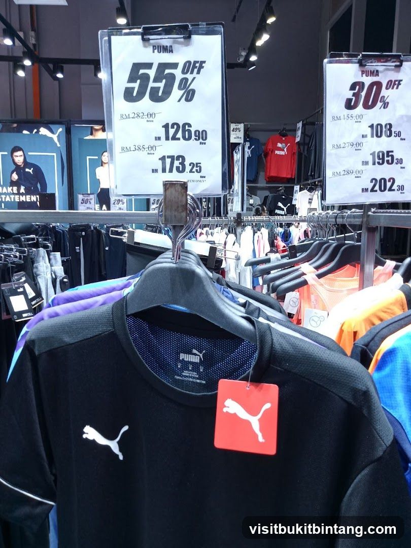 Puma Sale Display