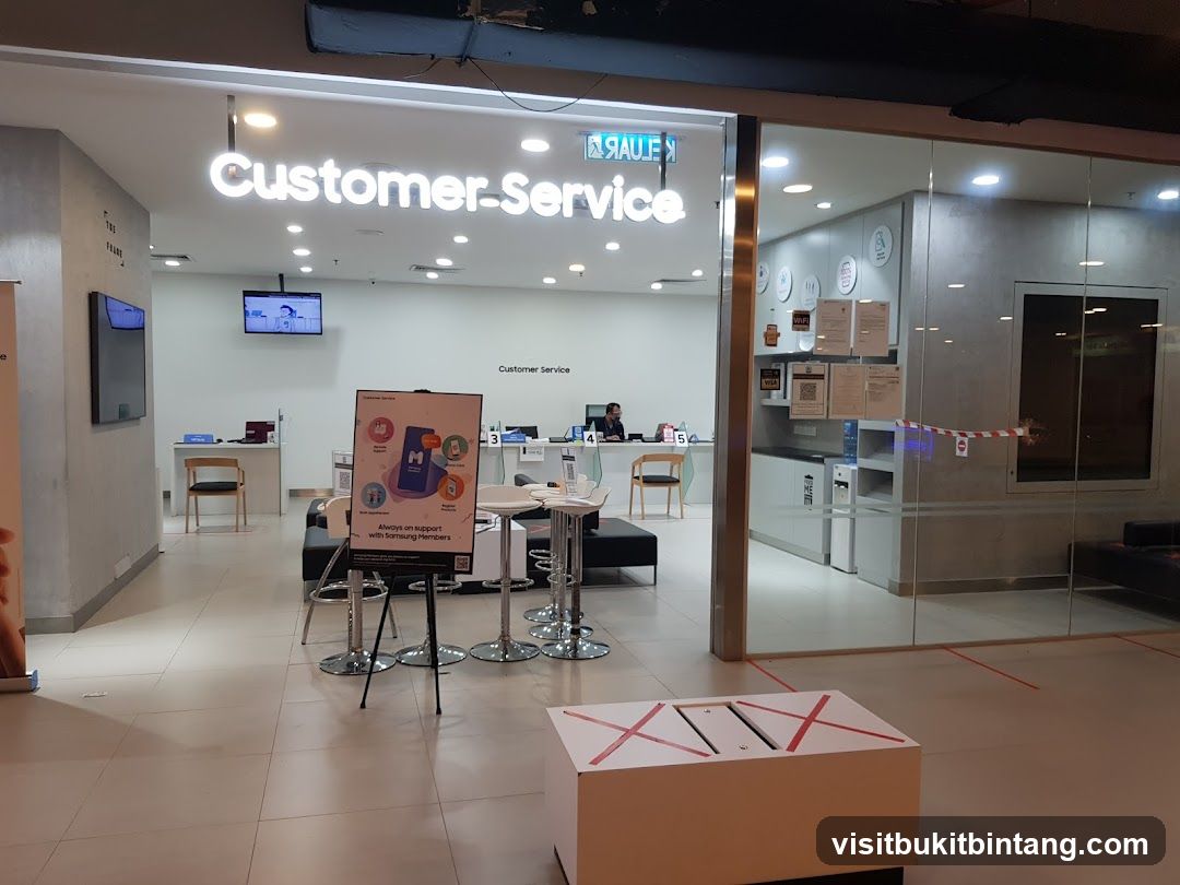 Customer Service Center Interior