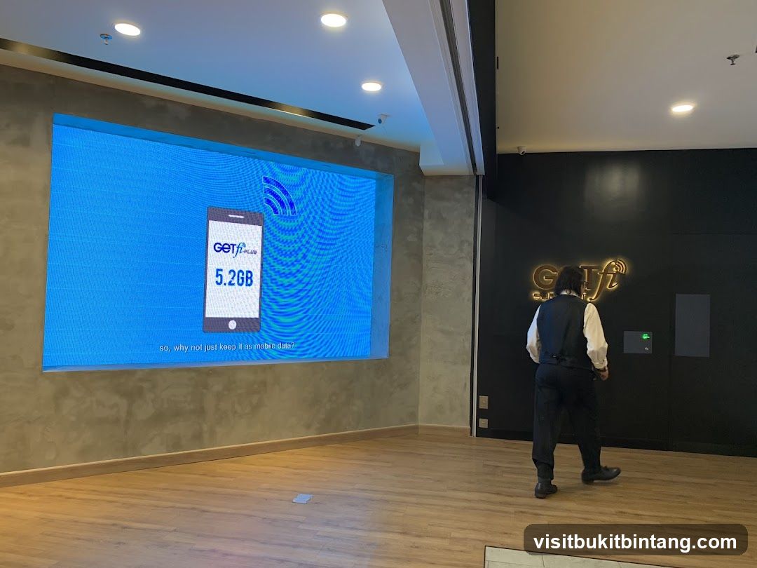 GetFi Plus Advertisement Display