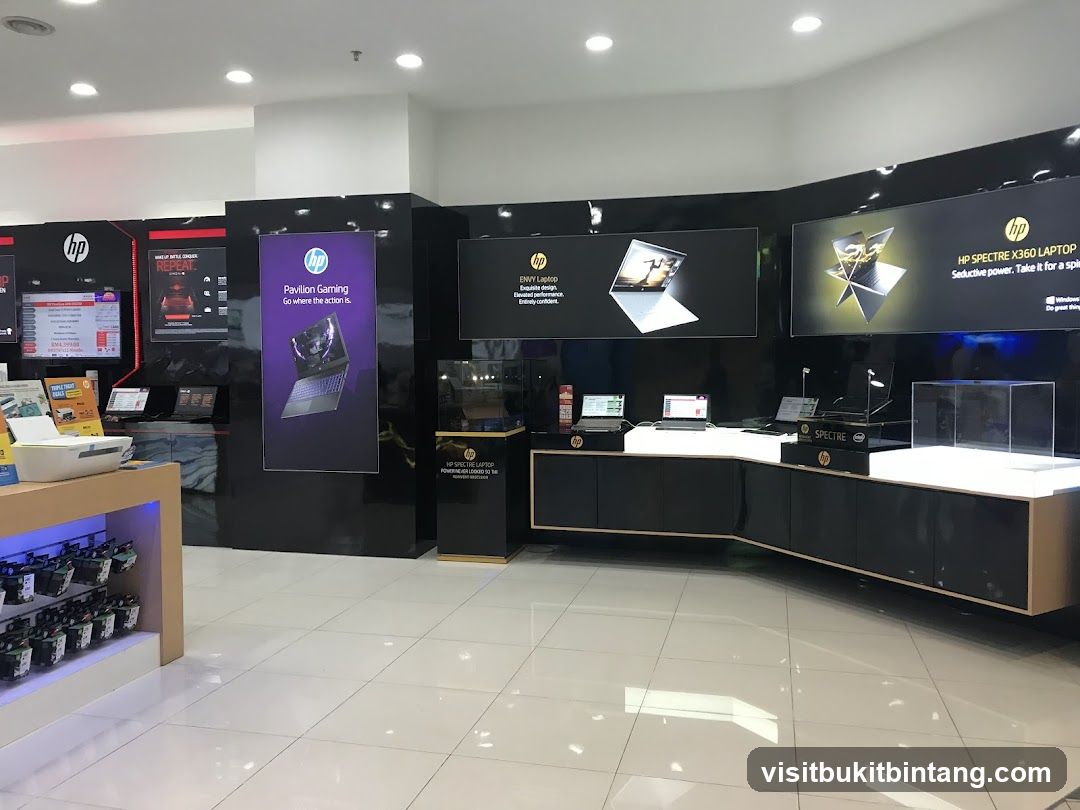HP Electronics Store Interior