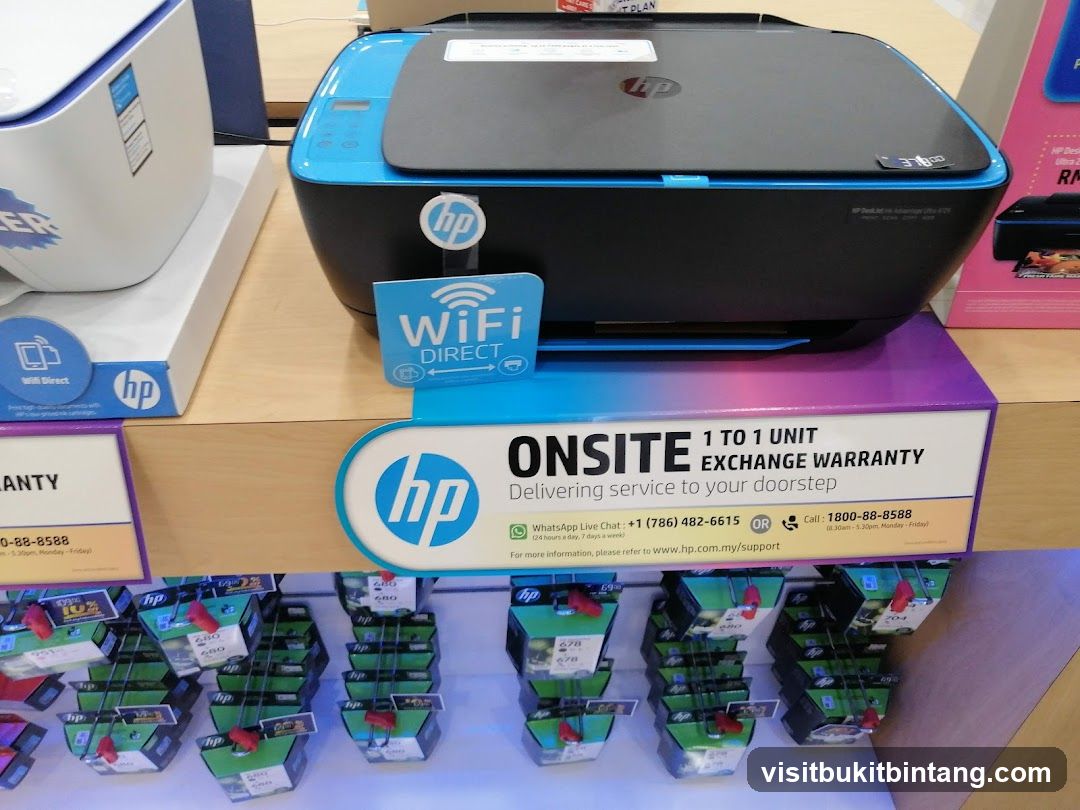 HP Printer Display