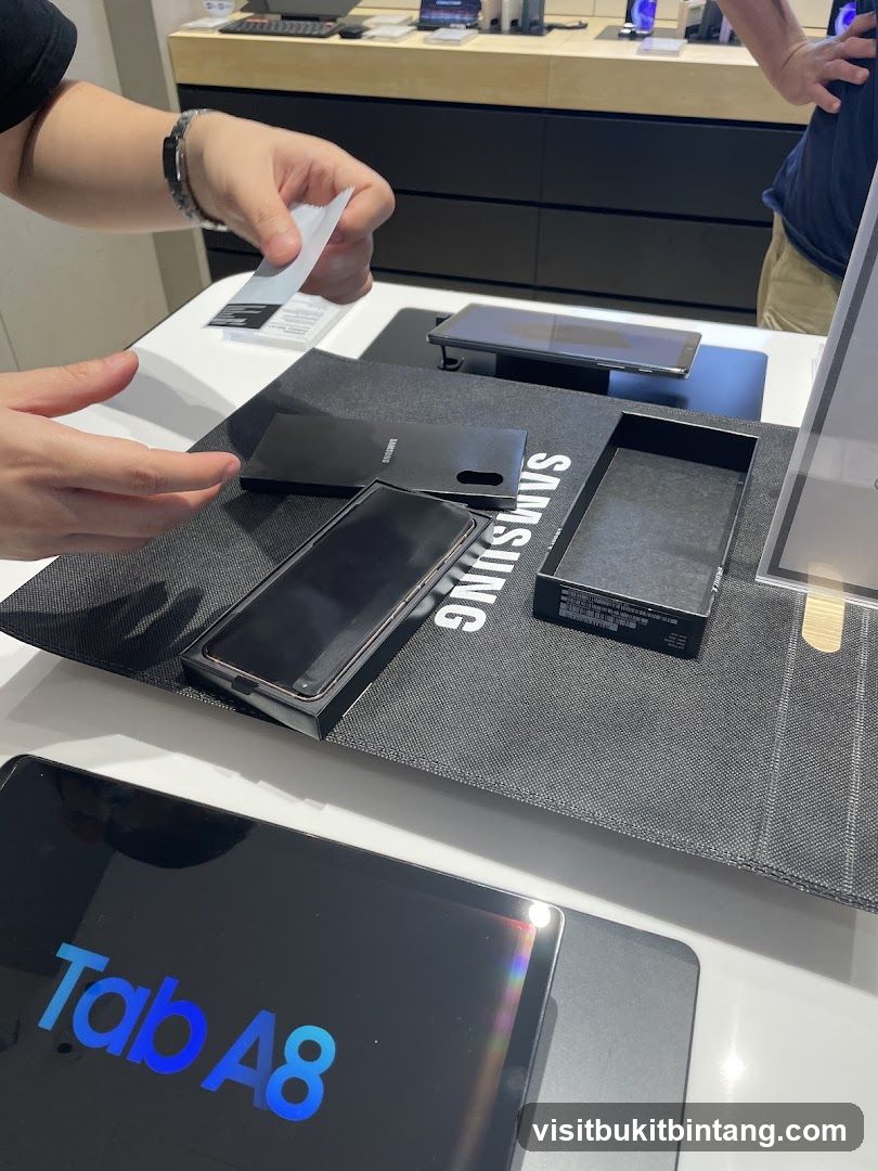 Samsung Store Interior Display