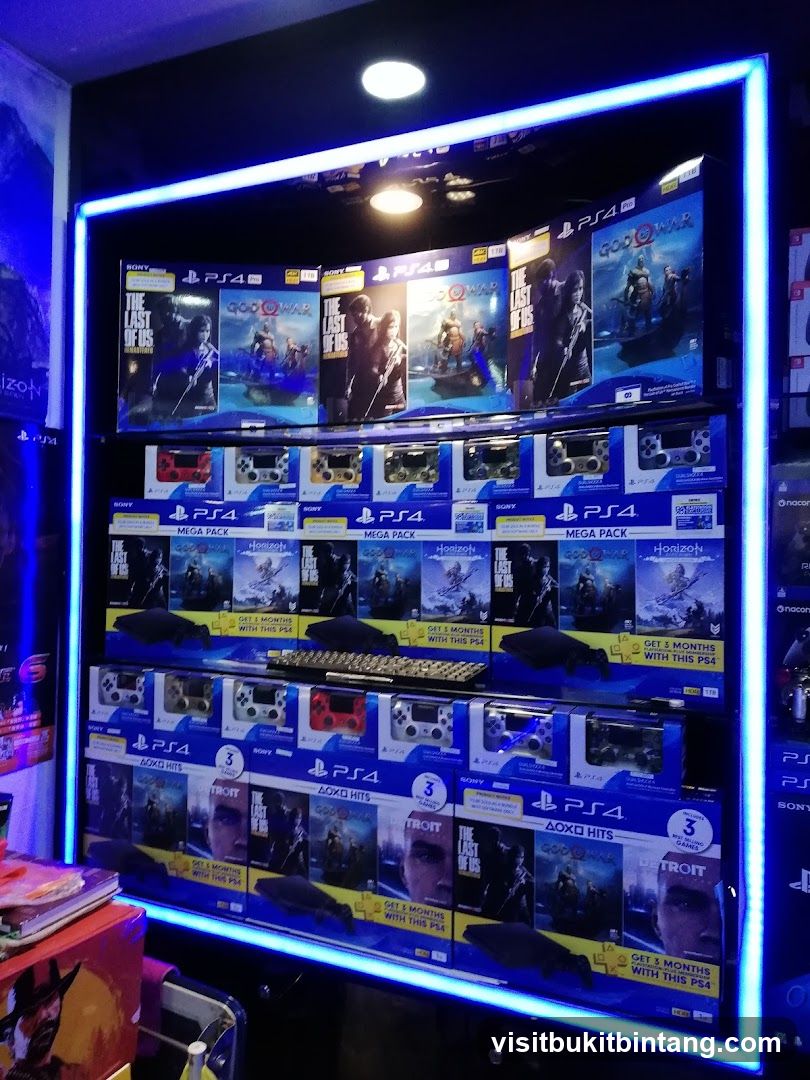 PS4 Game Display Shelf