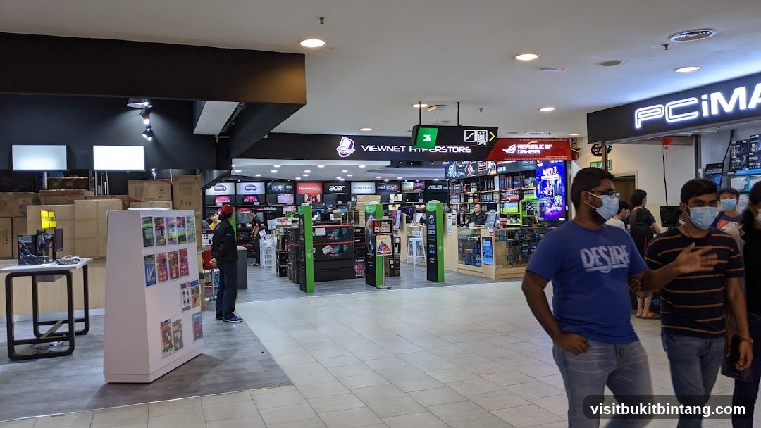 Electronics Store Interior