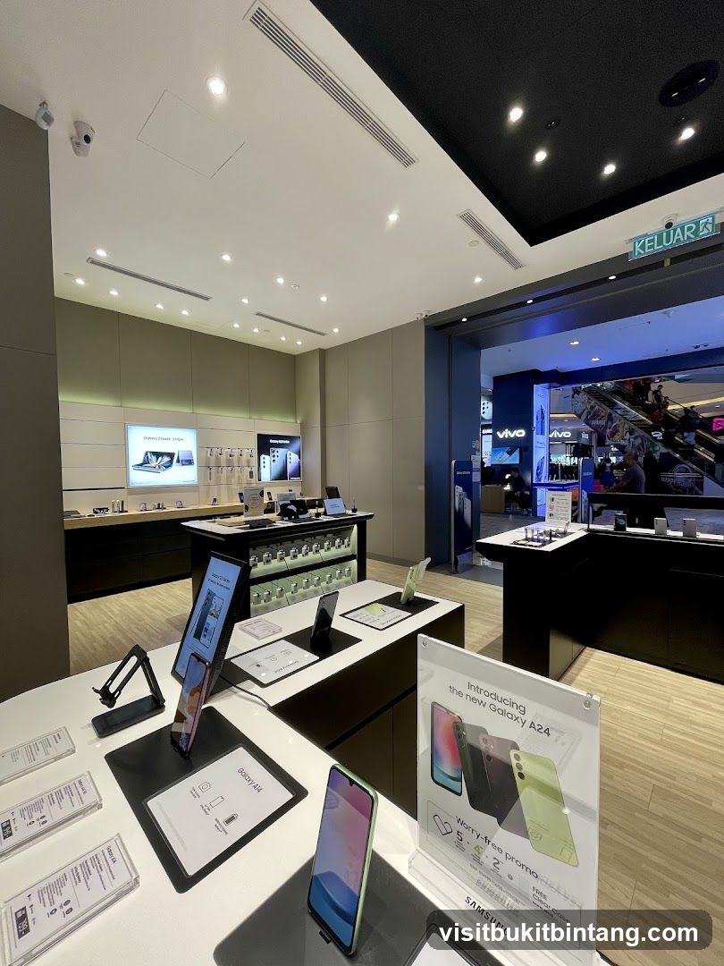 Mobile Phone Store Interior