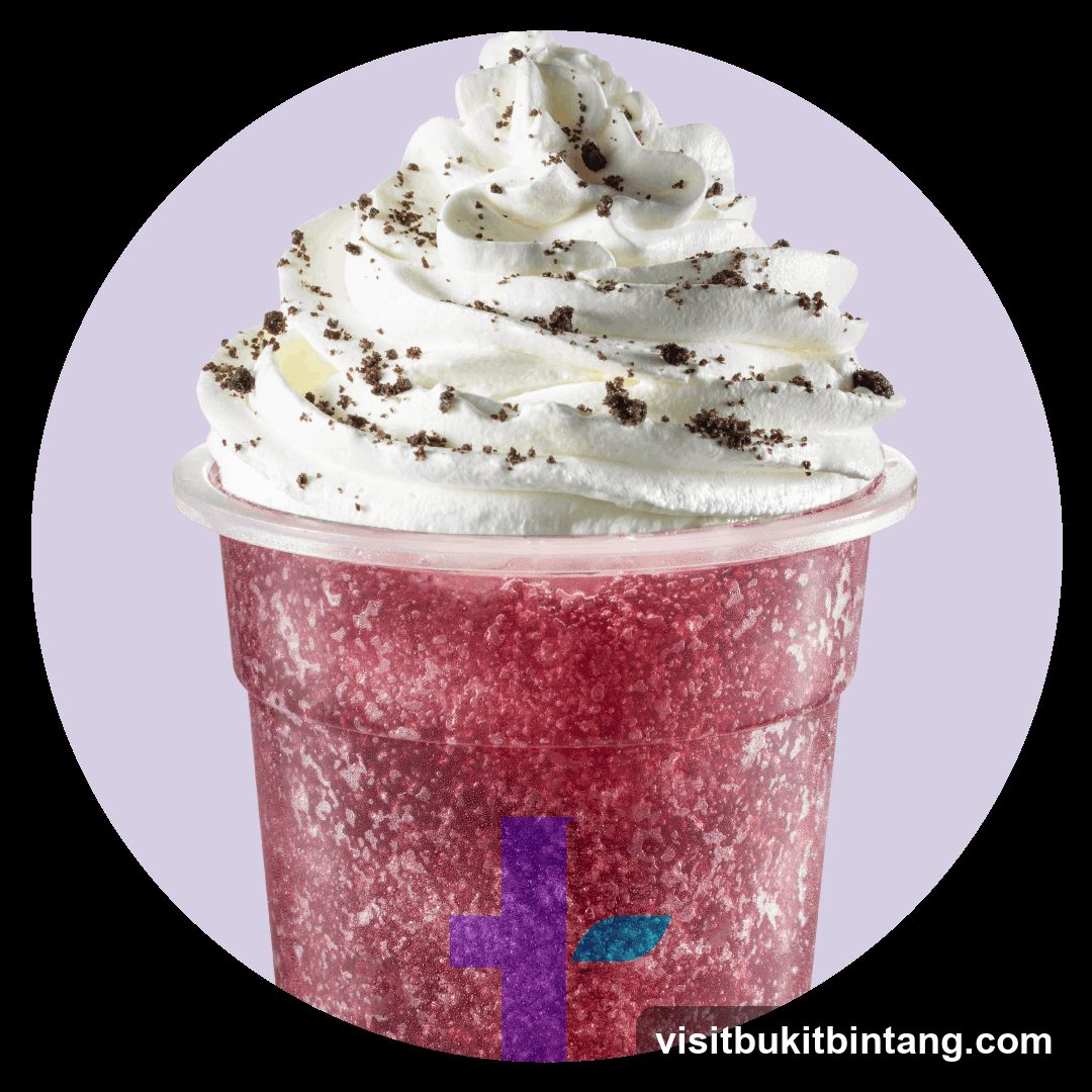 Berry Slush with Whipped Cream