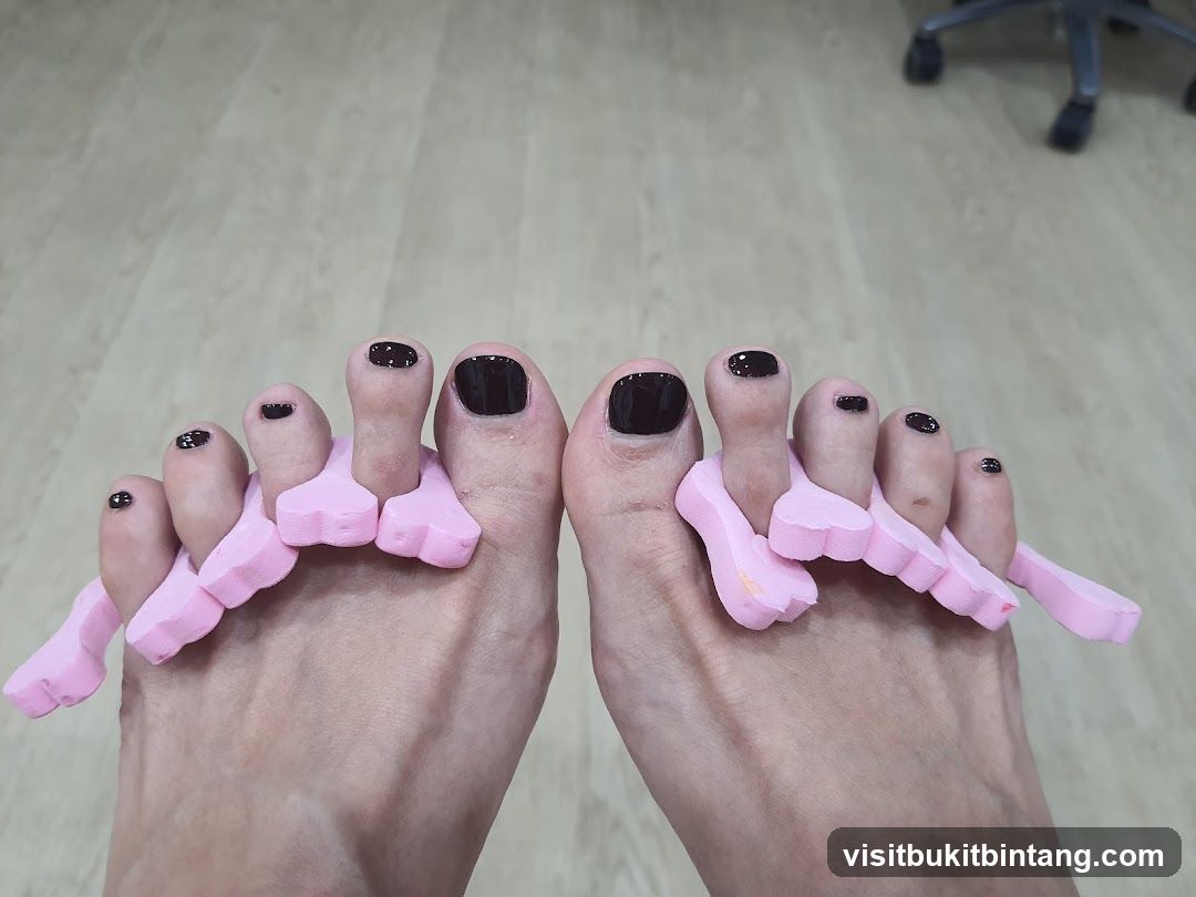 Pedicure Preparation