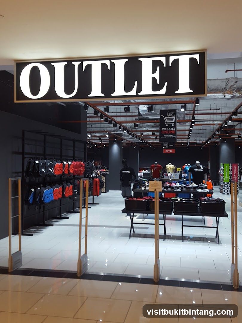 Outlet Store Entrance